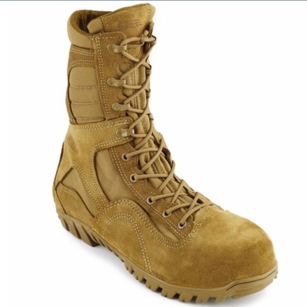 Belleville TIII Assault  Hot Weather Coyote Brown Steel Toe Boot #533ST NWT $250